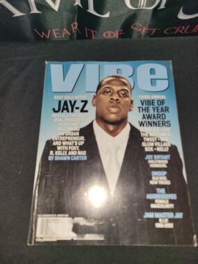 Vibe Magazine Featuring Jay-Z - Blue Cover 01/2003